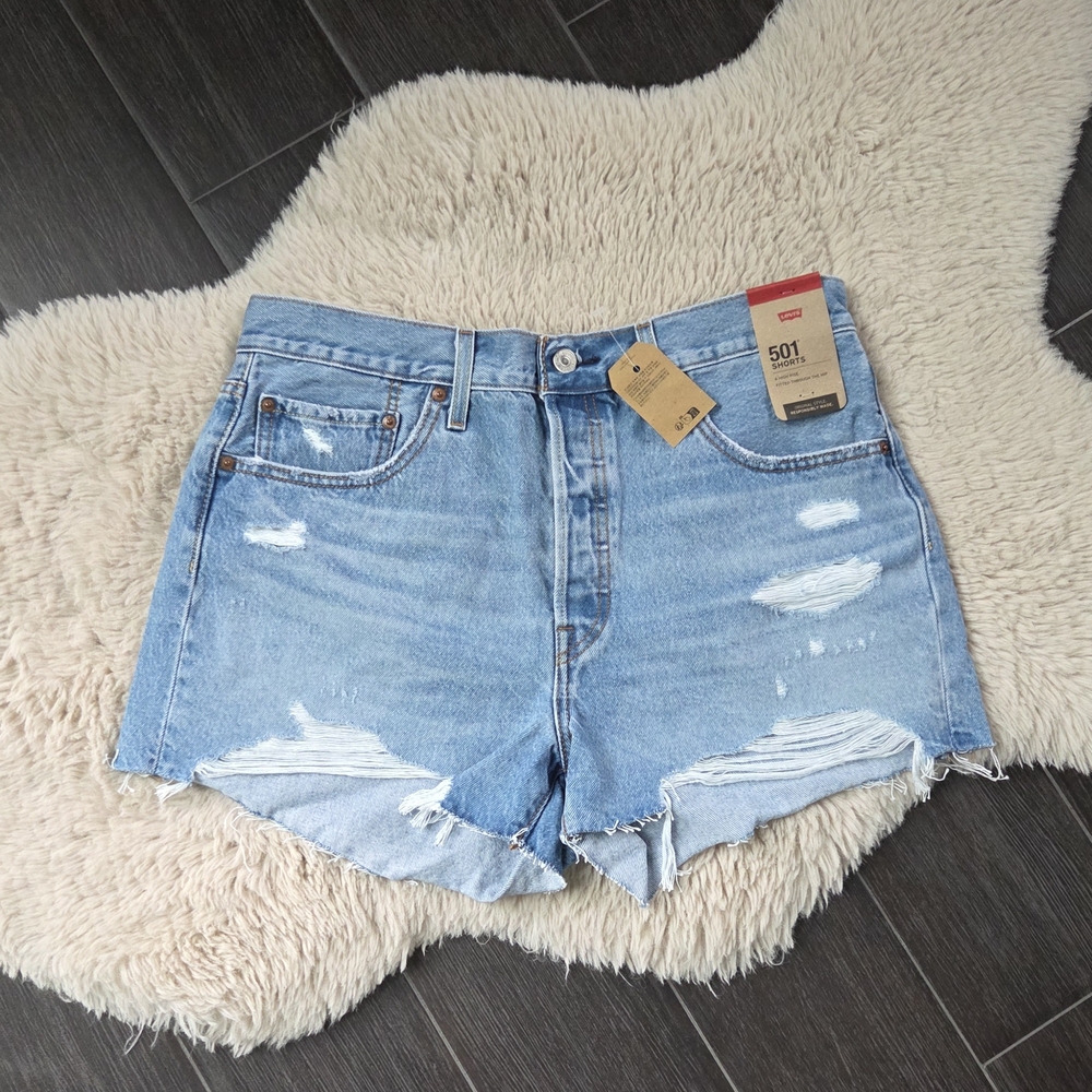 Levi's 501 Jean Shorts sz 32 NWT